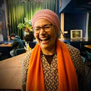Singer Jamila in Brussels